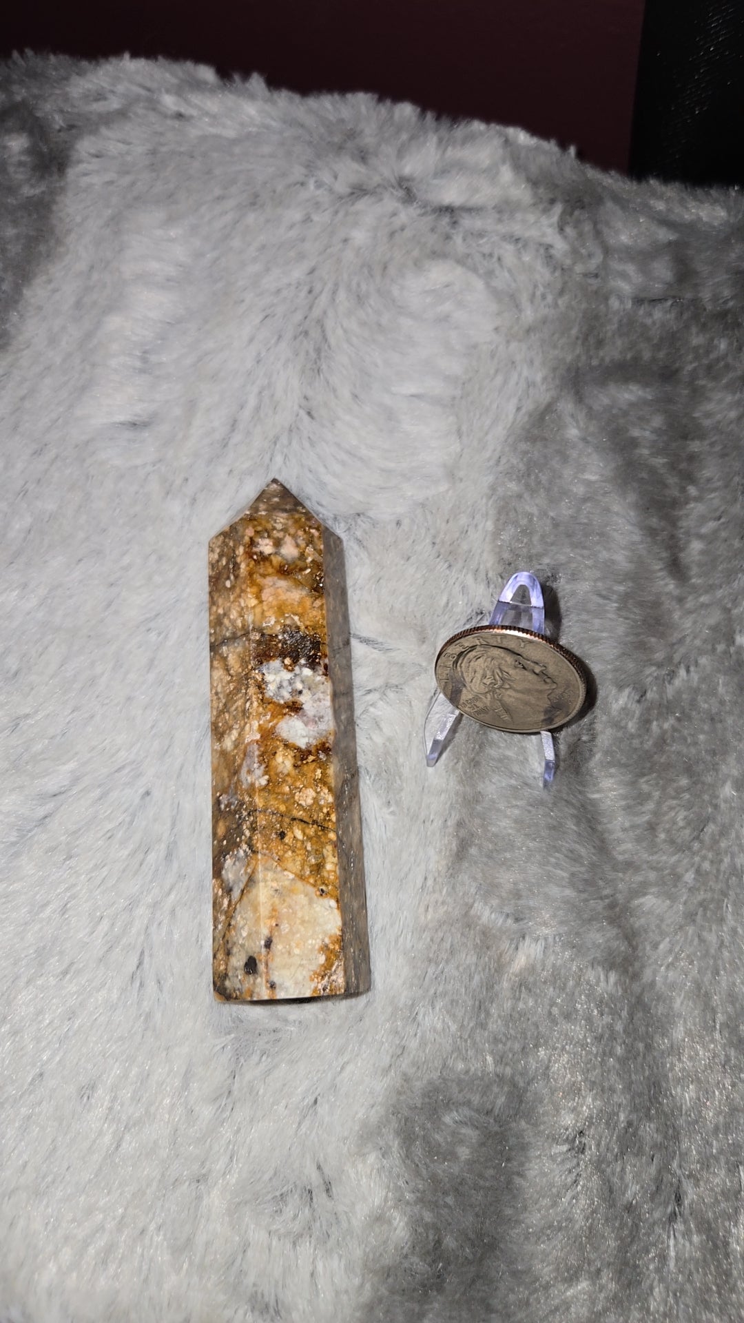 Petrified wood tower