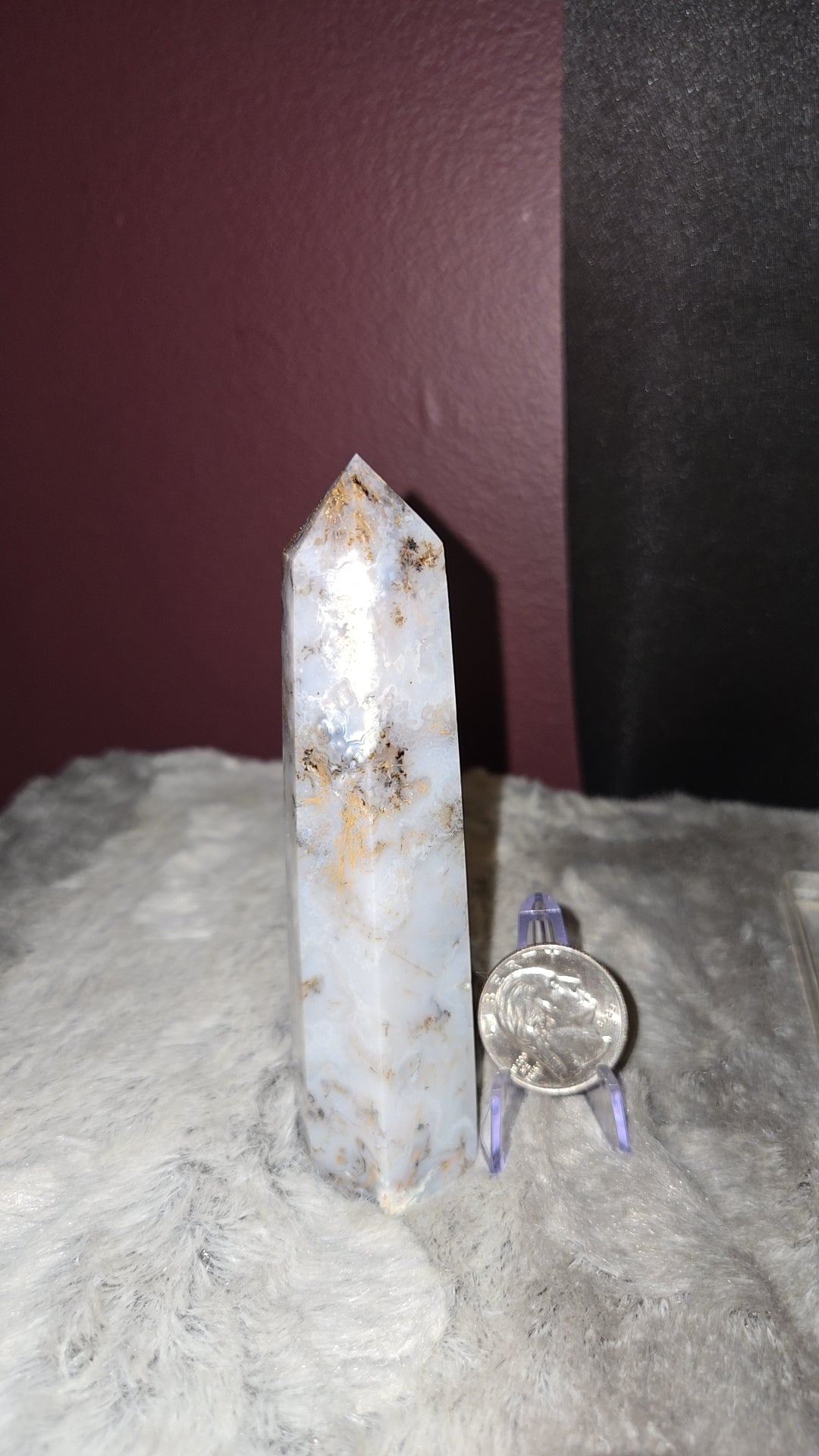 Rutile quartz Tower