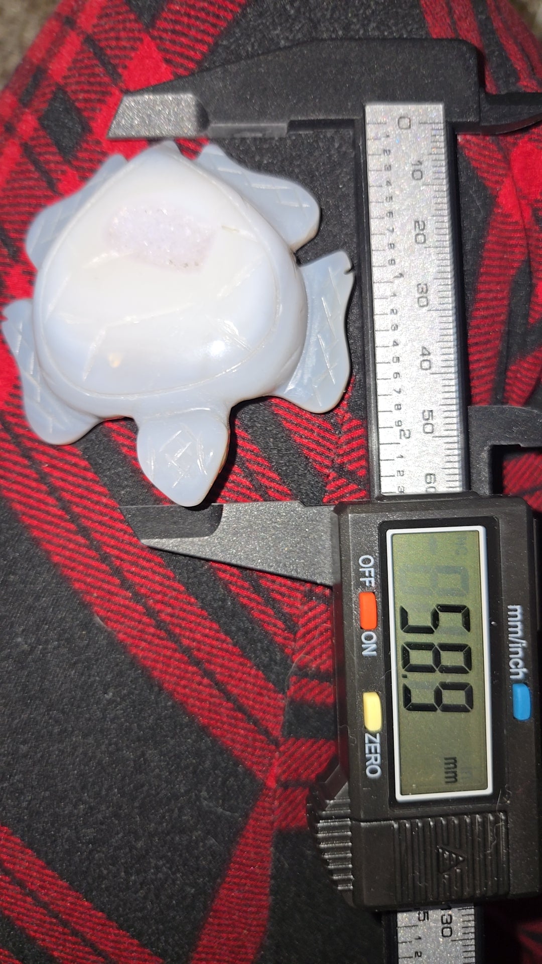 Agate Turtle Carving