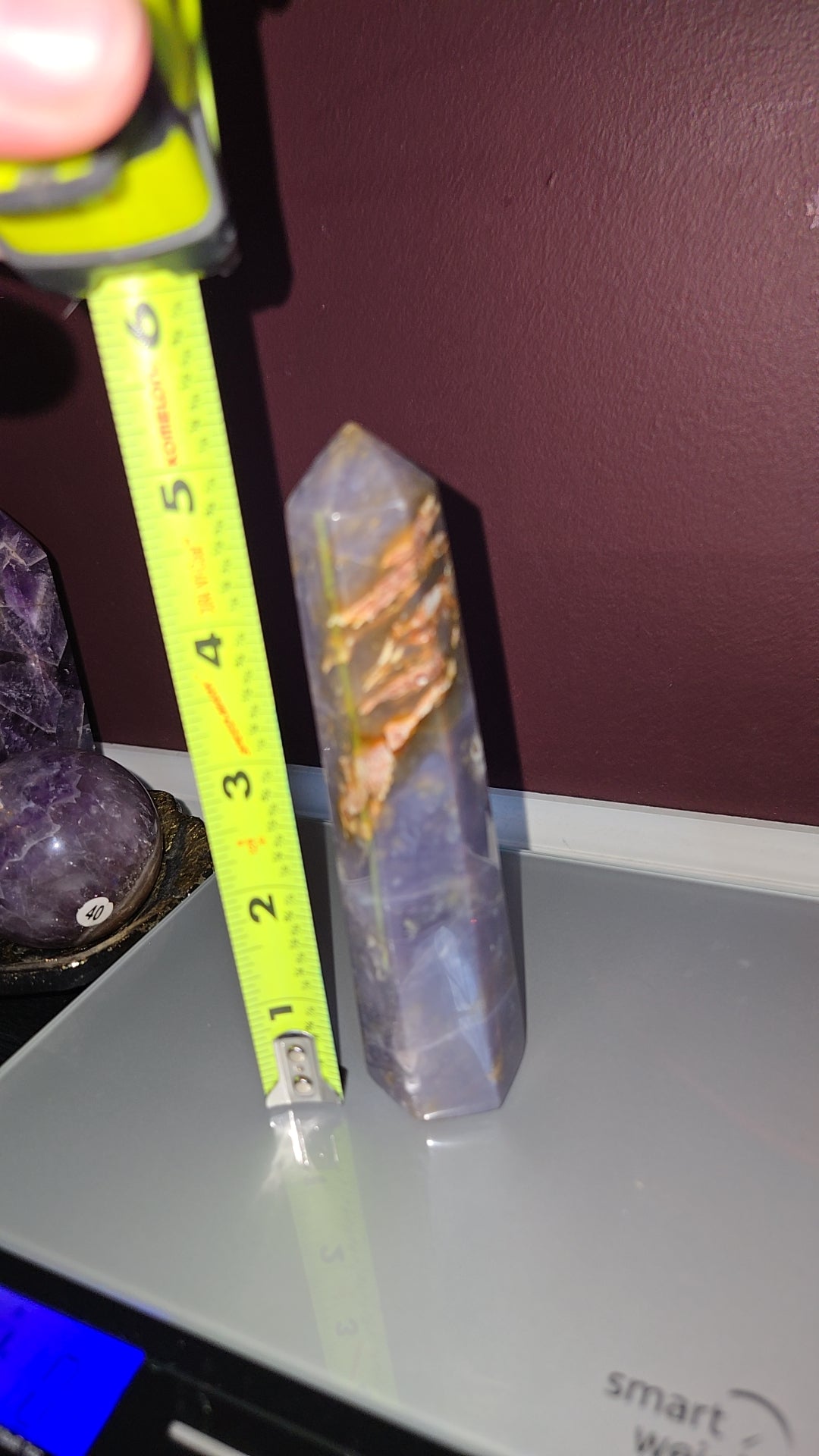 Fluorite tower/w inclusions