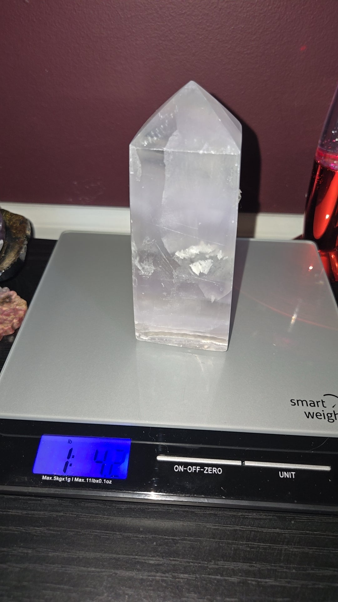 Massive Fluorite tower