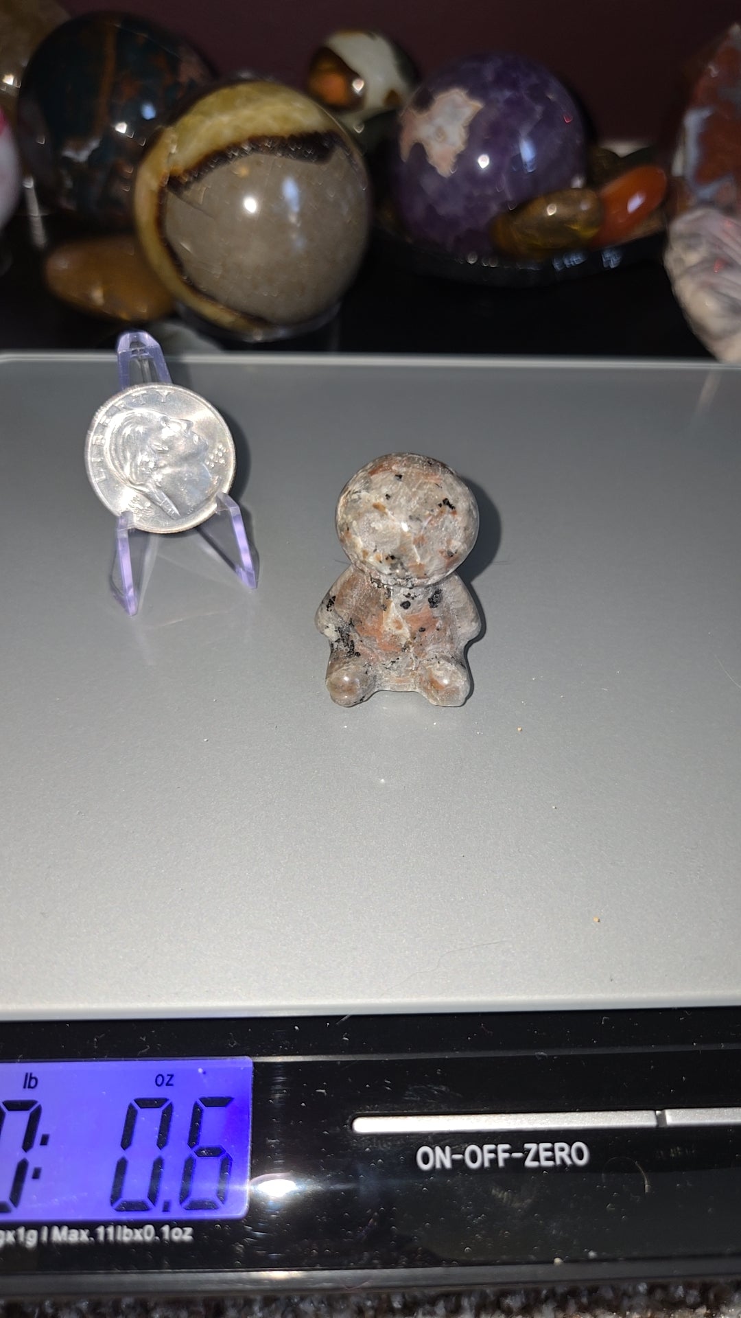 Voodoo doll carving(Yooperlite)