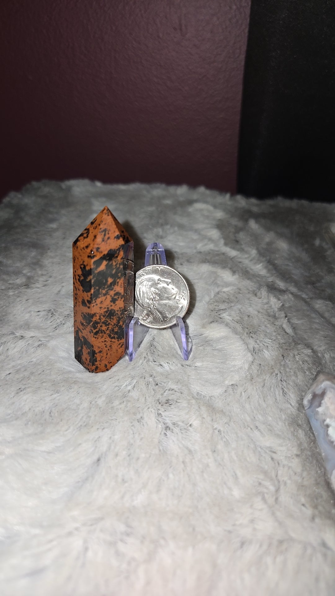 Baby towers(zebra jasper and mahogany obsidian)