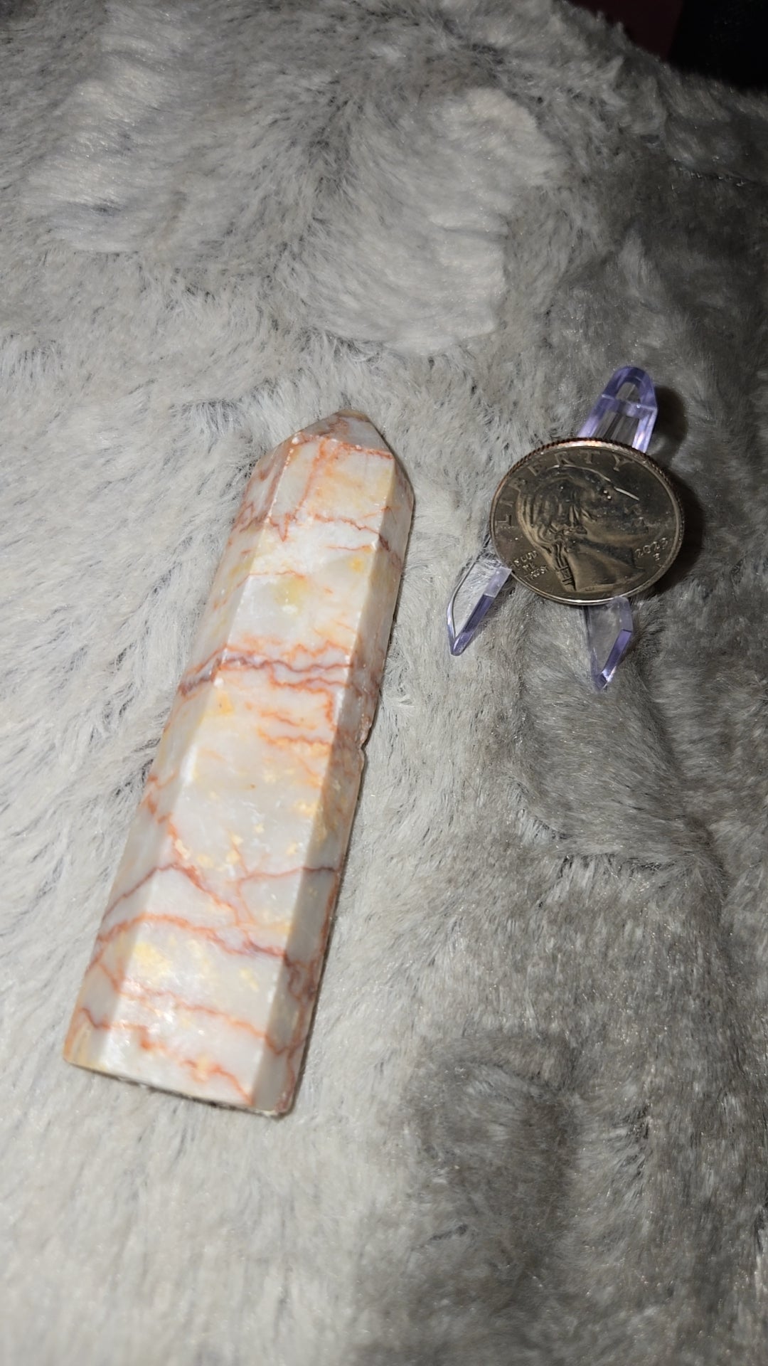 Red vein Jasper Tower