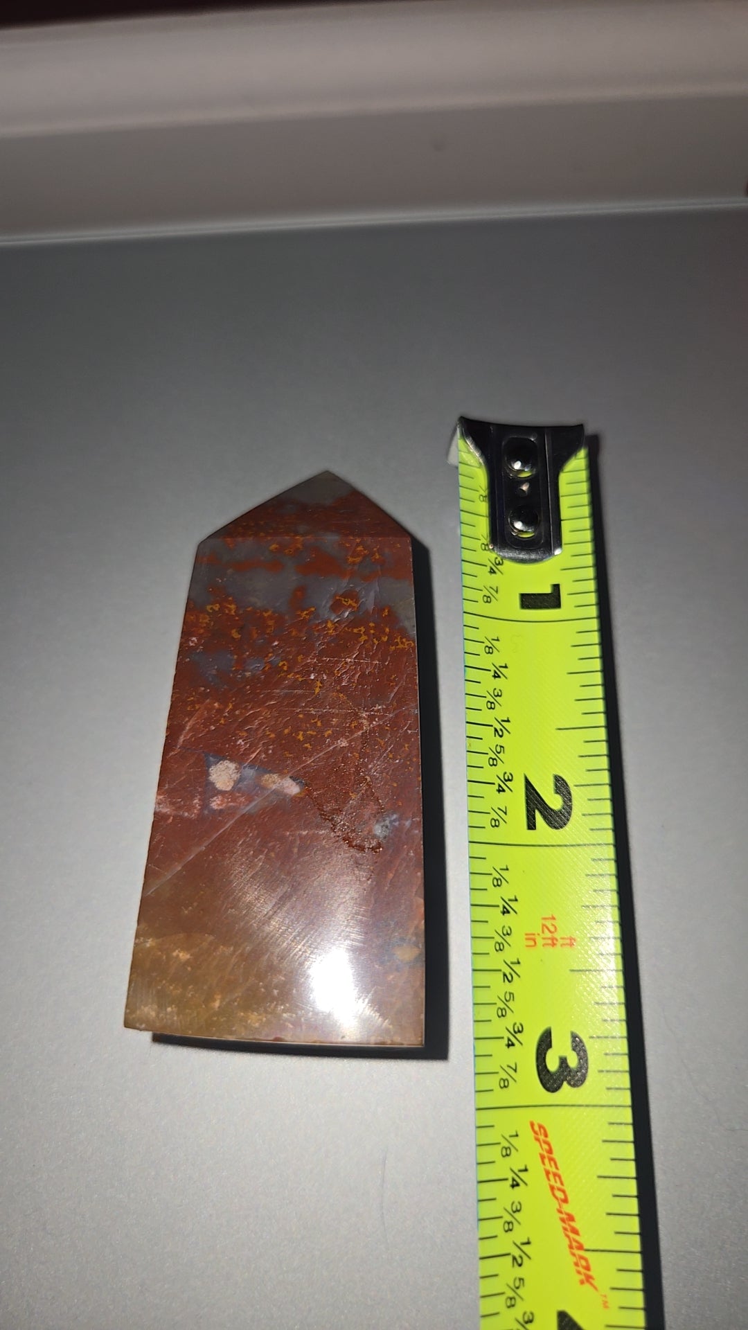 Ocean Jasper Tower w/ cotton candy Agate inclusions