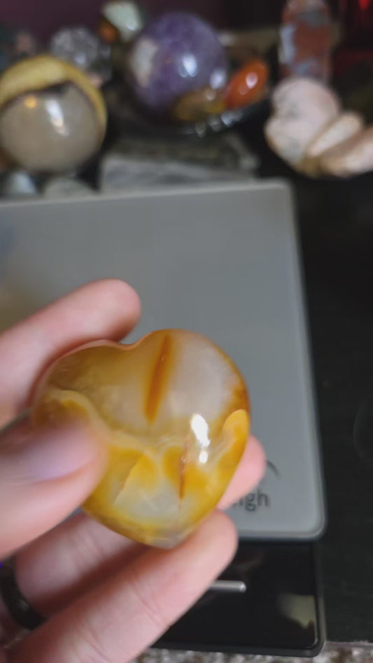 Agate heart