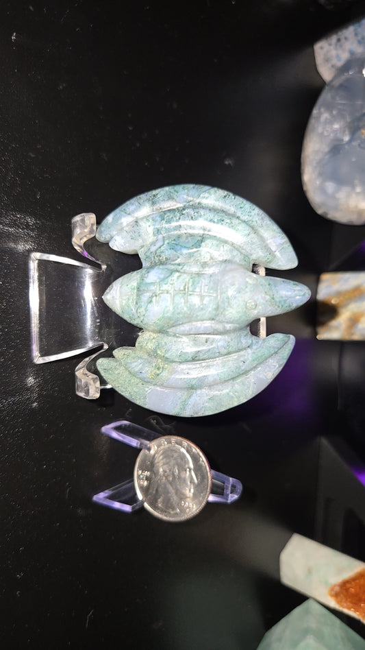 Moss Agate Bat