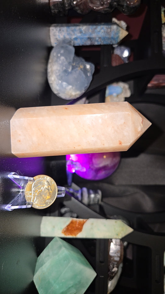 Honey Calcite Tower #4