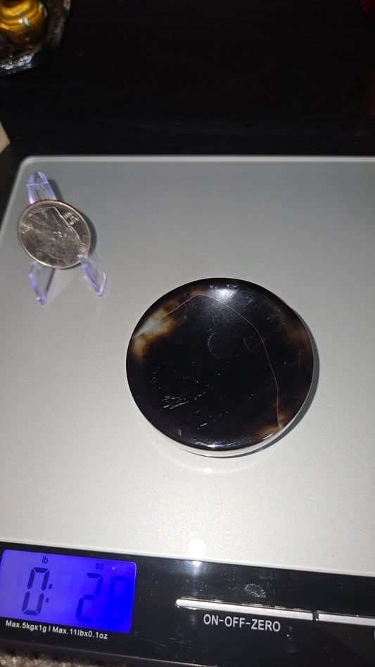 Black Agate Bowl/ Sphere Holder