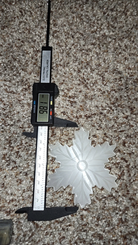 Selenite snowflake