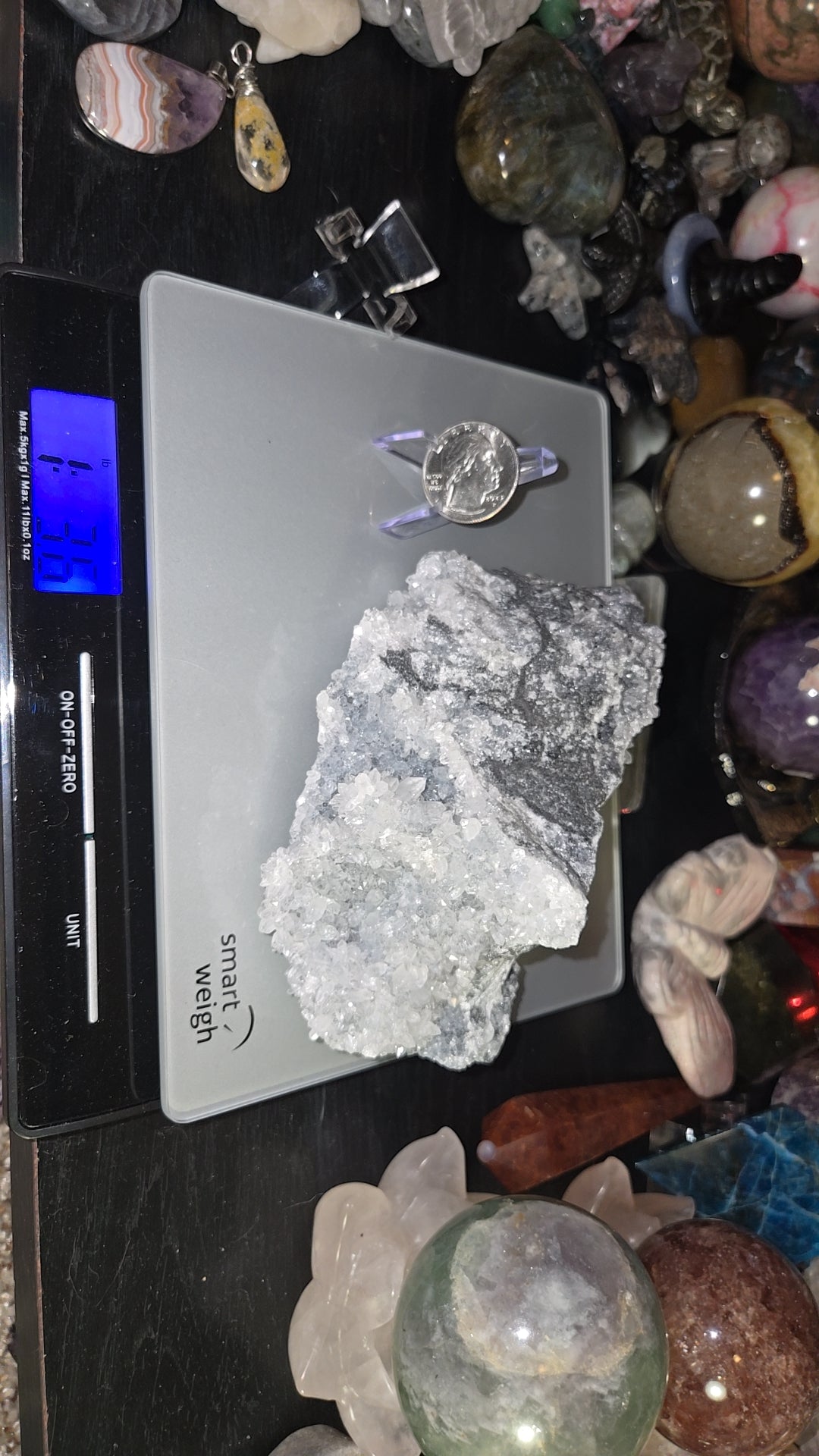 Large Raw Grey Quartz Specimen