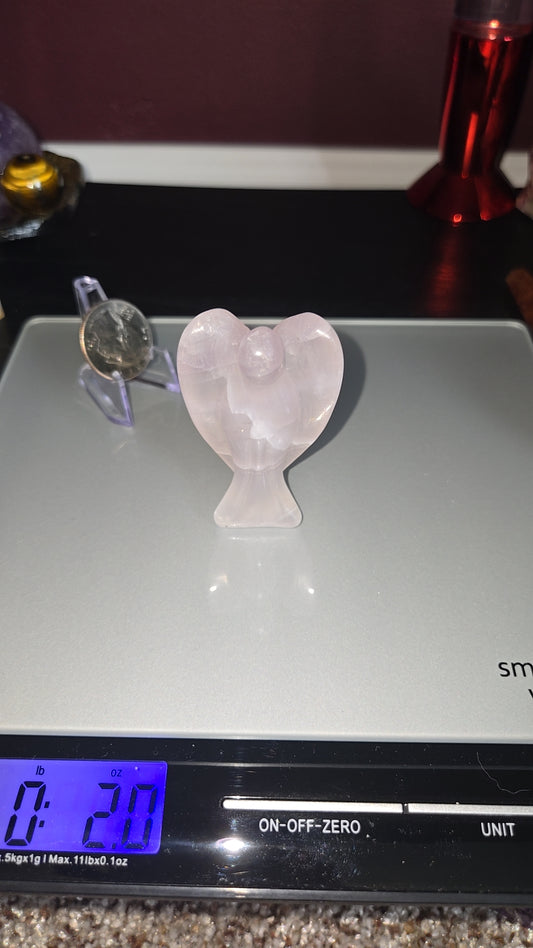 Silk Fluorite Angel