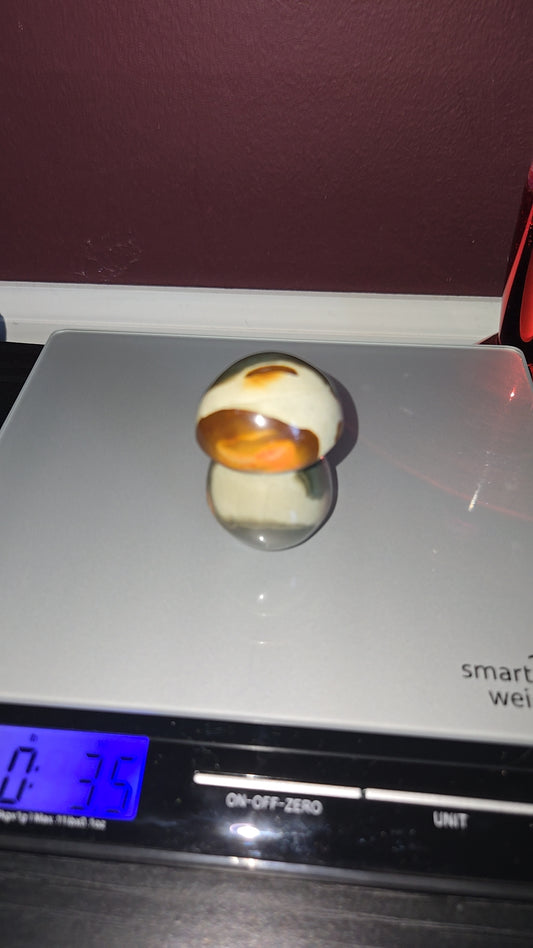 Polychrome Jasper Mushroom Carving