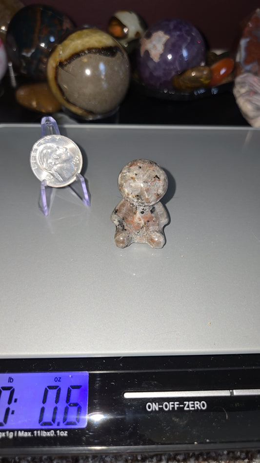 Voodoo doll carving(Yooperlite)